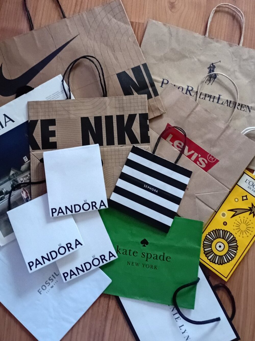 Lot Of 11 Paper Gift Bags